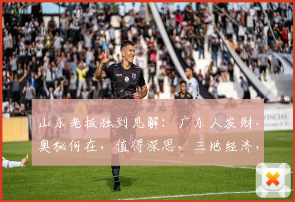 山东老板独到见解：广东人发财，奥秘何在，值得深思，三地经济，各领风骚。