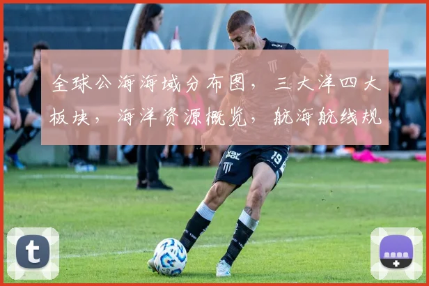 全球公海海域分布图，三大洋四大板块，海洋资源概览，航海航线规划，探险与科研胜地。