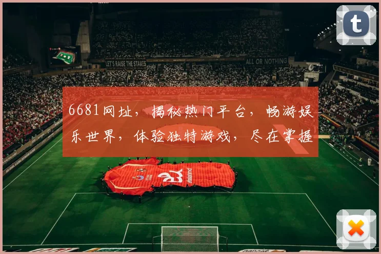 6681网址，揭秘热门平台，畅游娱乐世界，体验独特游戏，尽在掌握，惊喜不断